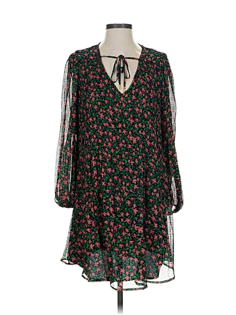 Pre-owned Skies Are Blue Casual Dress In Black