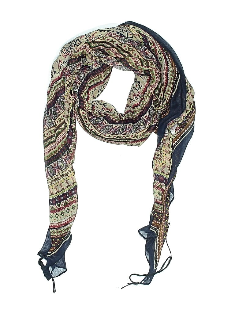 Pre-owned Unbranded Scarf In Brown