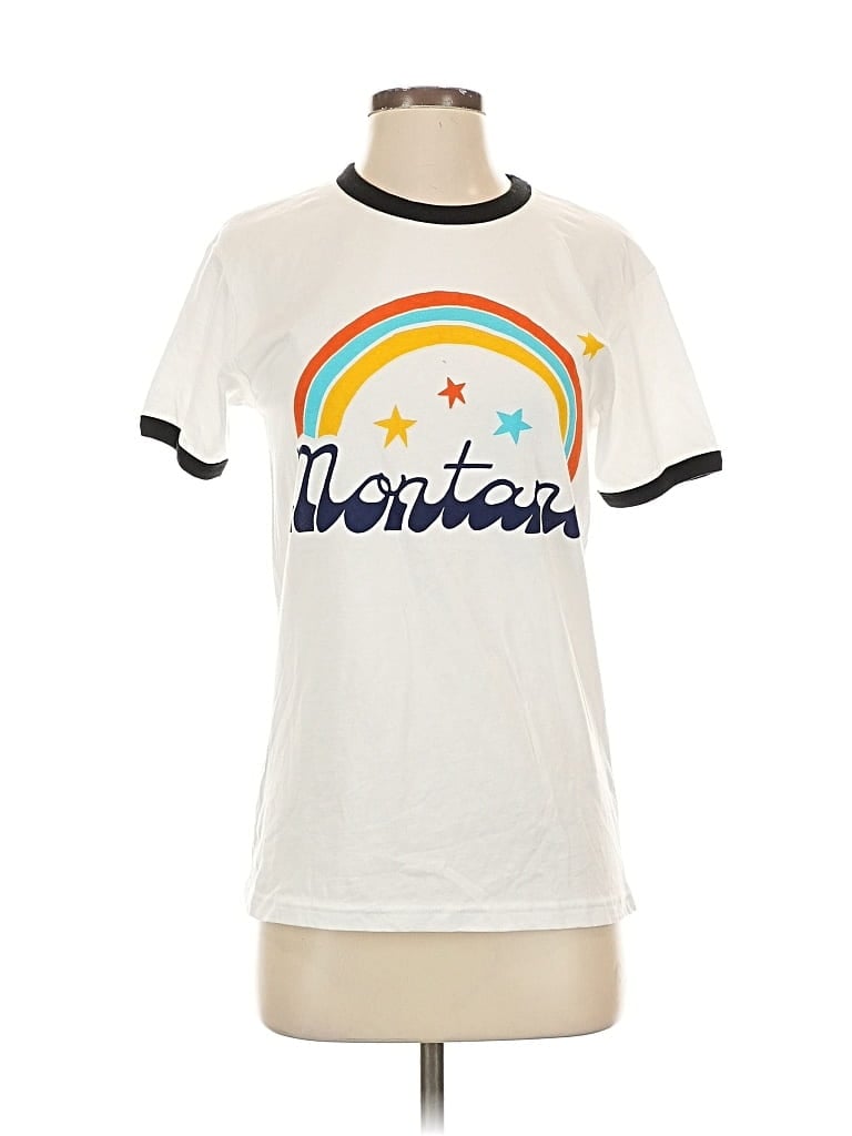 Pre-owned Next Level Apparel Short Sleeve T-shirt In White