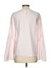 Iris & Ink 100% Cotton Pink Long Sleeve Blouse Size UK 6 / US 2 - photo 2