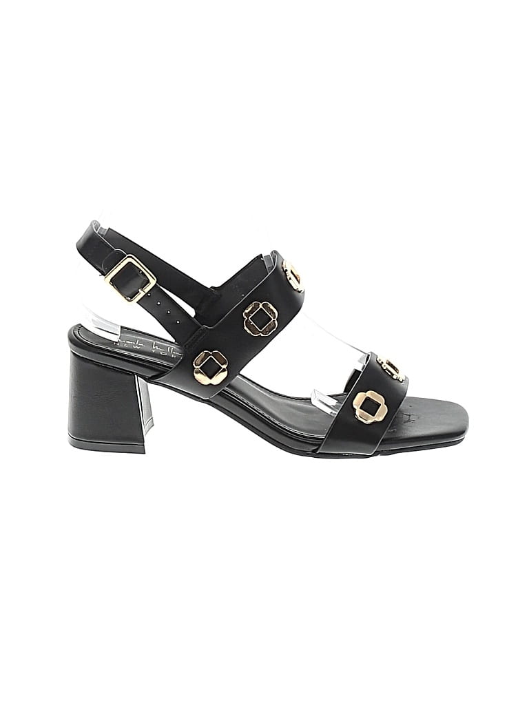 Pre-owned Nicole Miller Sandals In Black