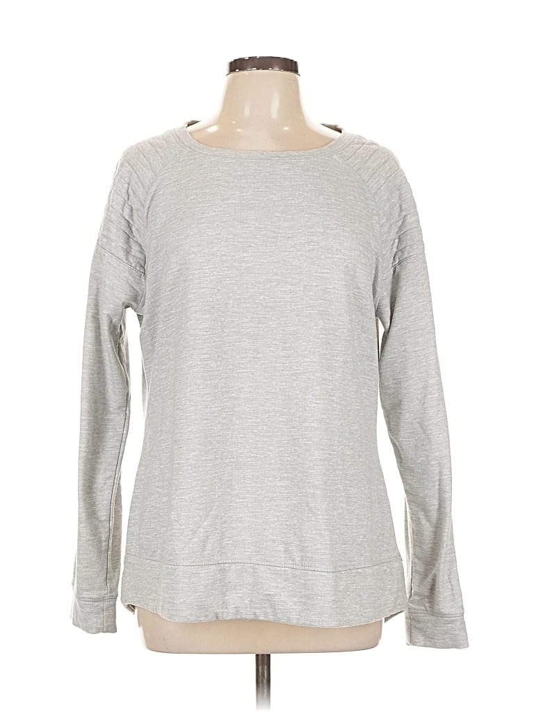 Pre-owned 32 Degrees Pullover Sweater In Silver