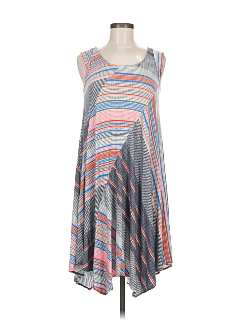Pre-owned Weston Casual Dress In Gray