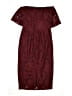 Likely 100% Polyester Solid Burgundy Red Cocktail Dress Size 2 - photo 2
