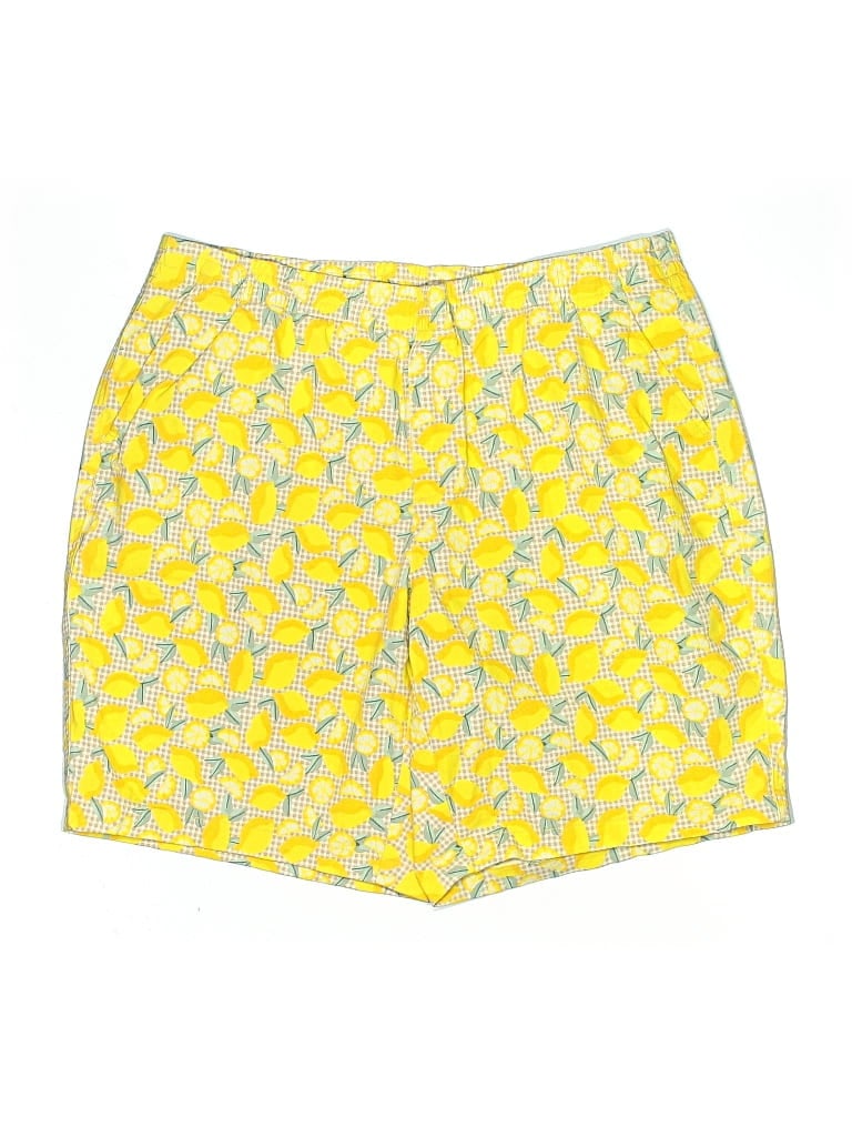 Pre-owned Lands' End Shorts In Yellow