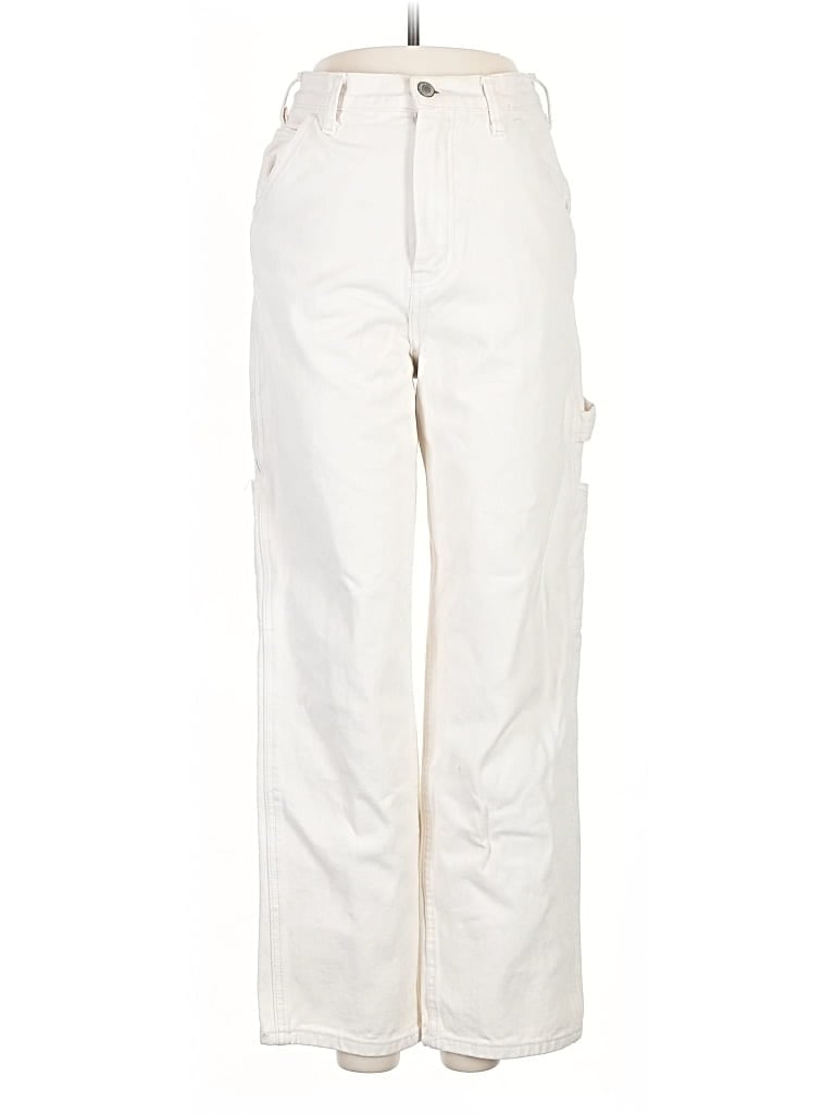 Pre-owned J. Galt Jeans In White