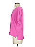 Tibi 100% Silk Pink Short Sleeve Silk Top Size XS - photo 5