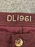 DL1961 Stripes Burgundy Jeans Size 26 waist - photo 7