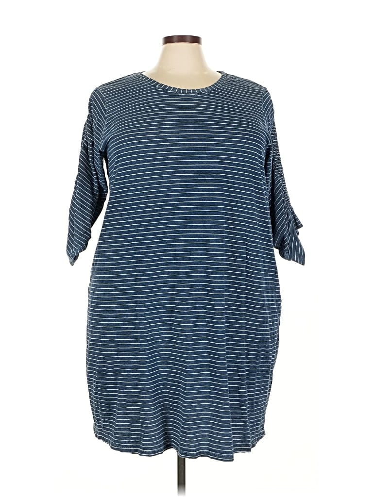 Pre-owned Jane And Delancey Casual Dress In Blue