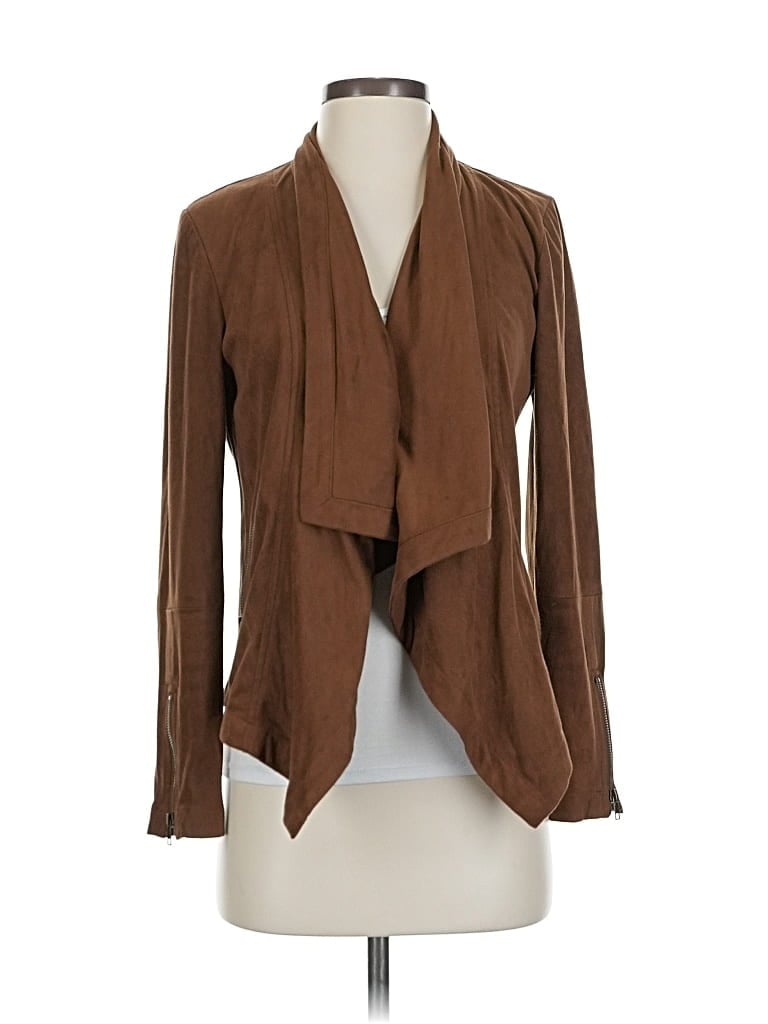 Pre-owned Cupcakes And Cashmere Blazer Jacket In Brown