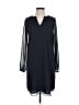 CAbi 100% Polyester Chevron-herringbone Blue Casual Dress Size XS - photo 1