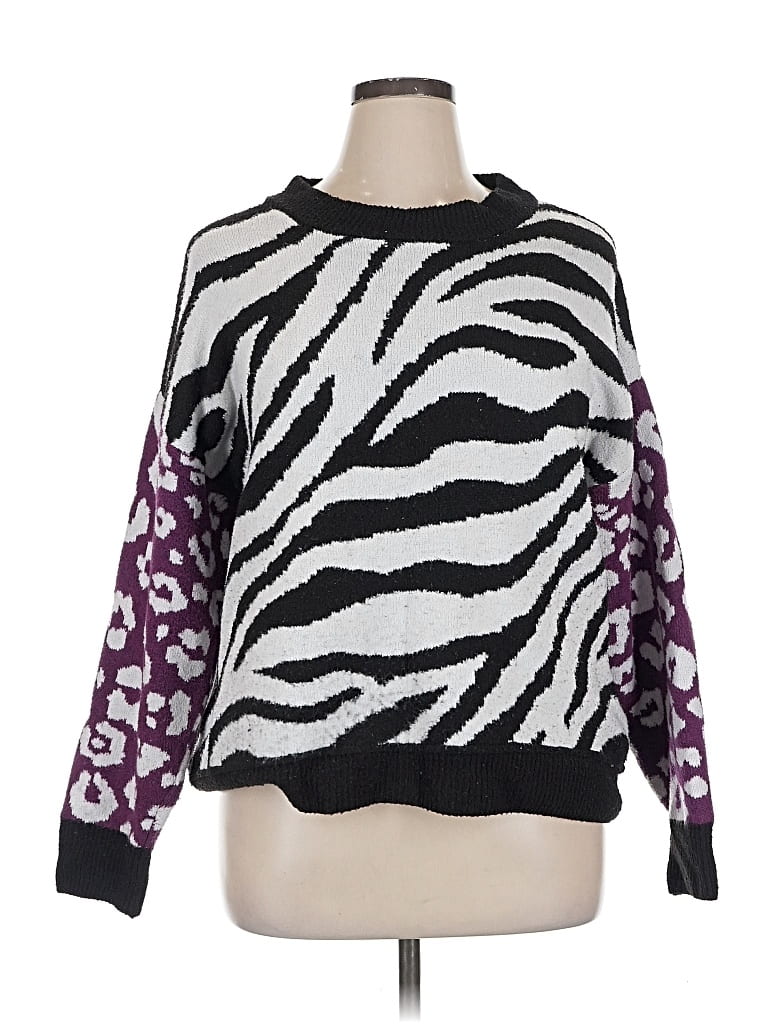 Pre-owned Walmart Pullover Sweater In Purple