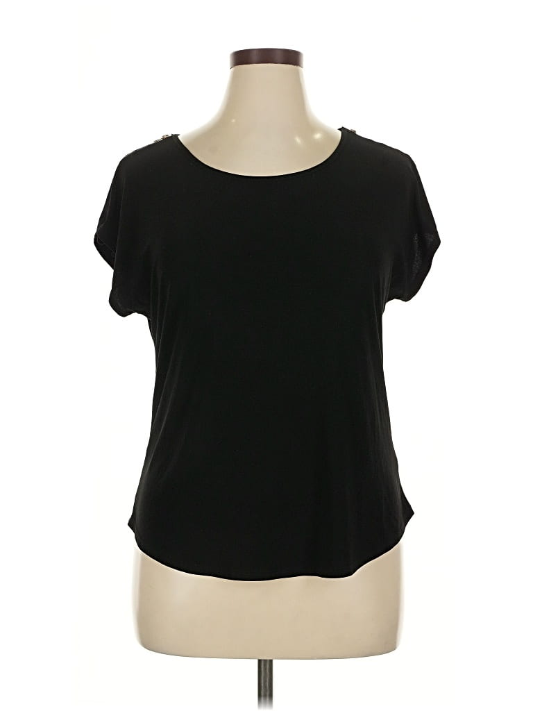 Pre-owned Mine Short Sleeve T-shirt In Black