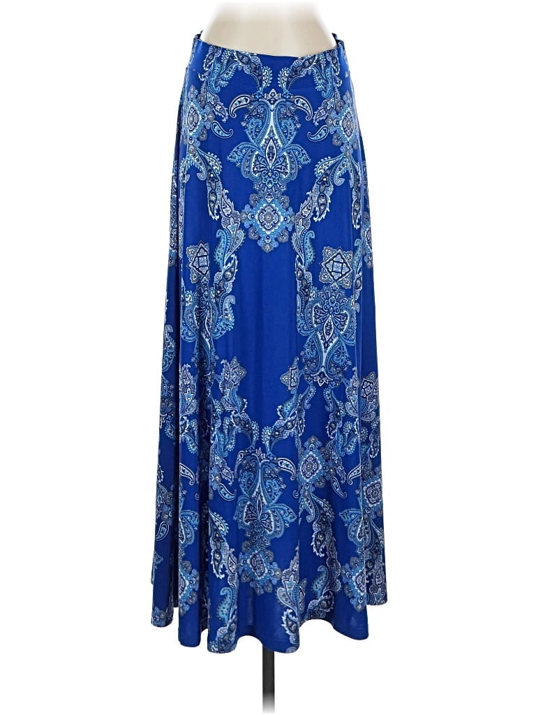 Pre-owned Inc International Concepts Casual Skirt In Blue