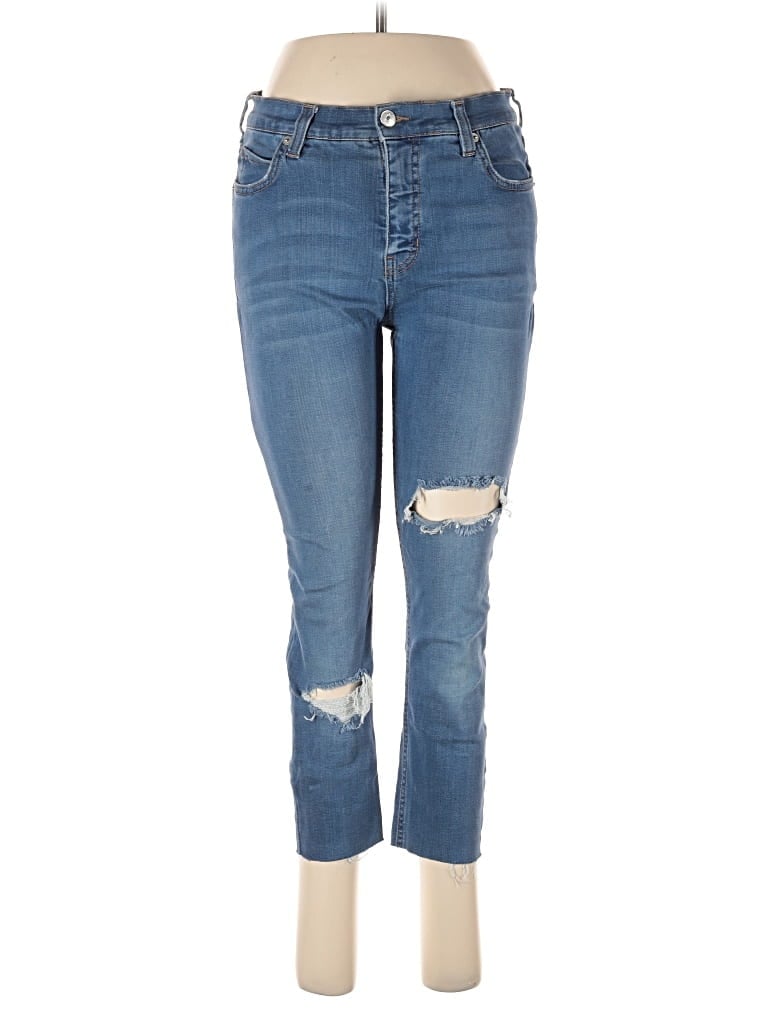 Pre-owned Free People Jeans In Blue
