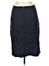 Theory Solid Blue Wool Skirt Size 10 - photo 2