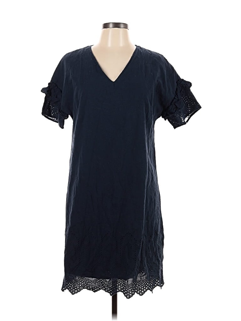 Pre-owned Everleigh Casual Dress In Blue