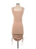 Unbranded Solid Tan Cocktail Dress Size S - photo 2