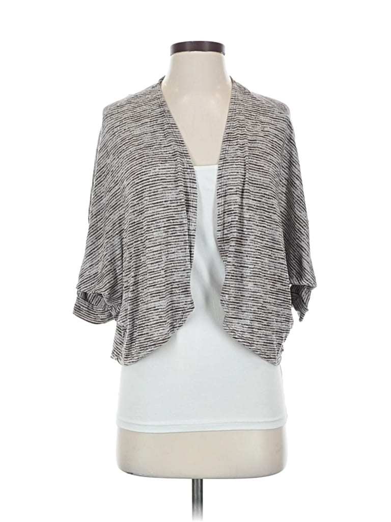 Pre-owned Belle Du Jour Cardigan Sweater In Gray