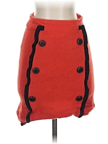 Girls from Savoy Wool Skirt (view 1)
