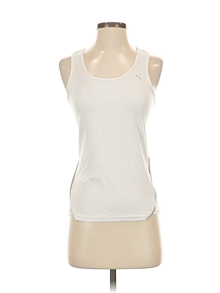 Pre-owned Puma Active Tank Top In White