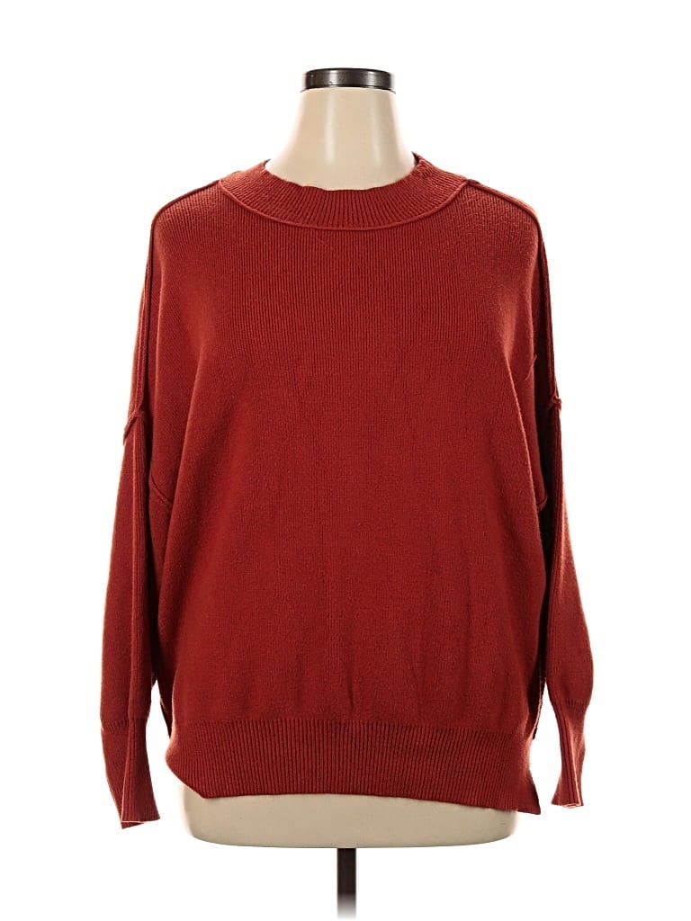 Pre-owned Zesica Pullover Sweater In Red