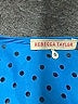 Rebecca Taylor 100% Polyester Blue Short Sleeve Blouse Size 6 - photo 7