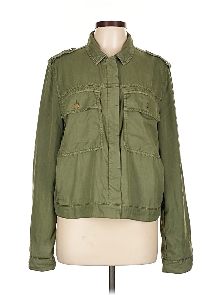 Pre-owned Gap Jacket In Green