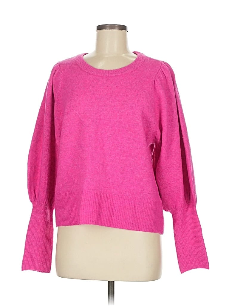 Pre-owned Vince Camuto Pullover Sweater In Pink