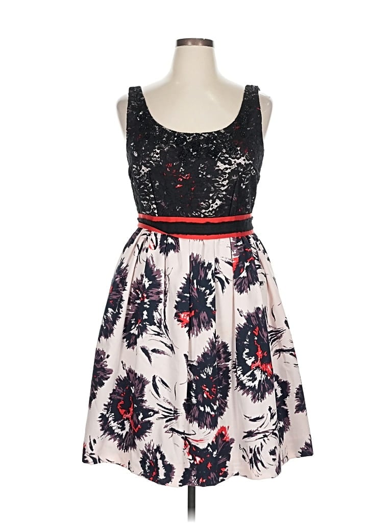 Pre-owned Peter Som X Made In Kind Cocktail Dress In White