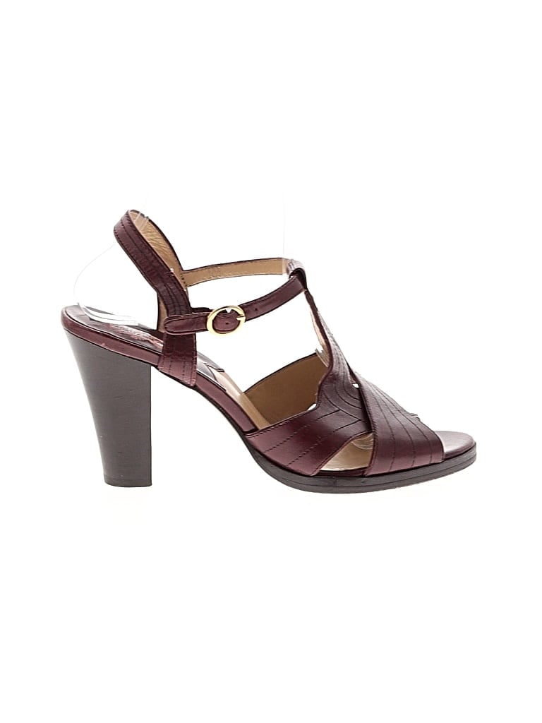 Pre-owned Michael Michael Kors Heels In Burgundy
