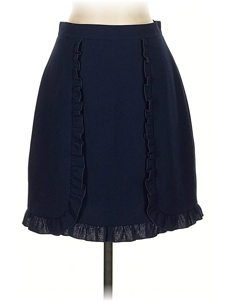 Pre-owned Club Monaco Formal Skirt In Blue