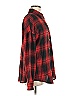 Fantaslook 100% Polyester Plaid Red Long Sleeve Blouse Size M - photo 4