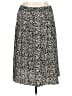 Assorted Brands 100% Polyester Print Black Casual Skirt Size 14 - 15 - photo 2