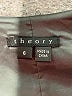Theory Chevron-herringbone Gray Cocktail Dress Size 6 - photo 6