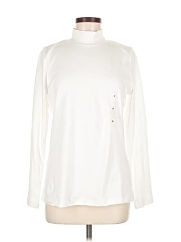 Karen Scott Long Sleeve Turtleneck (view 1)
