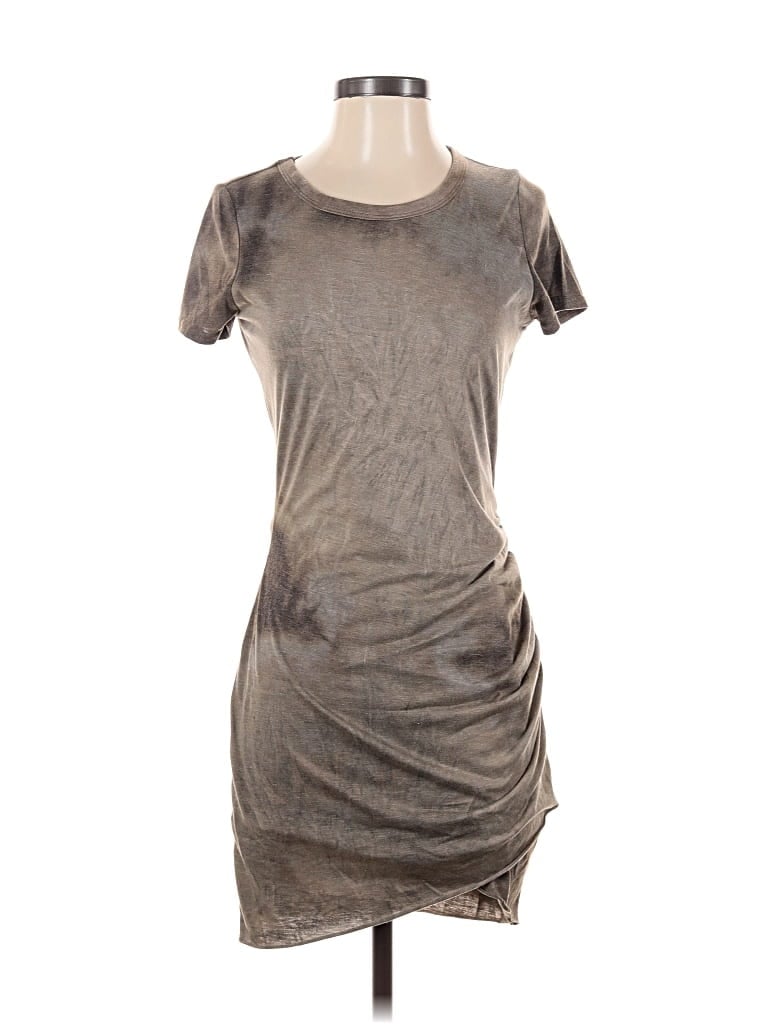 Pre-owned La Miel Casual Dress In Gray