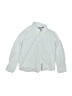 American Outfitters Green Blue Long Sleeve Button-Down Shirt Size 4 - photo 1