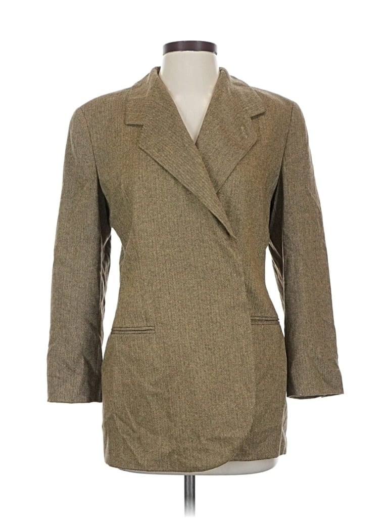 Pre-owned Giorgio Armani Blazer Jacket In Brown