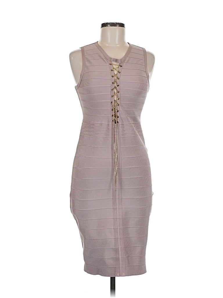 Pre-owned Sweet Rain Cocktail Dress In Gray