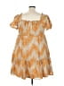 Torrid Paisley Orange Cocktail Dress Size 2X Plus (2) - photo 2