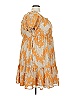 Torrid Paisley Orange Cocktail Dress Size 2X Plus (2) - photo 4