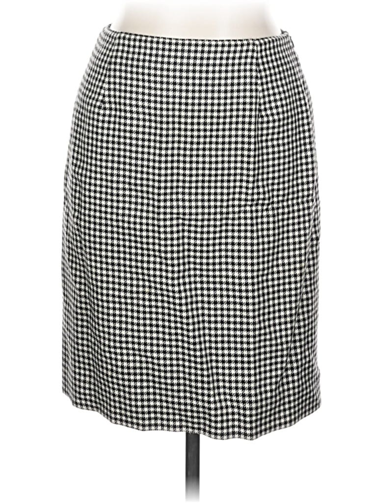 Pre-owned Polo Ralph Lauren Wool Skirt In Black