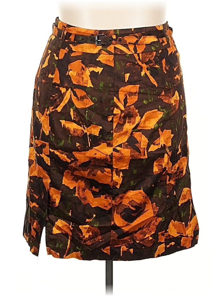 Pre-owned New York And Company Casual Skirt In Brown