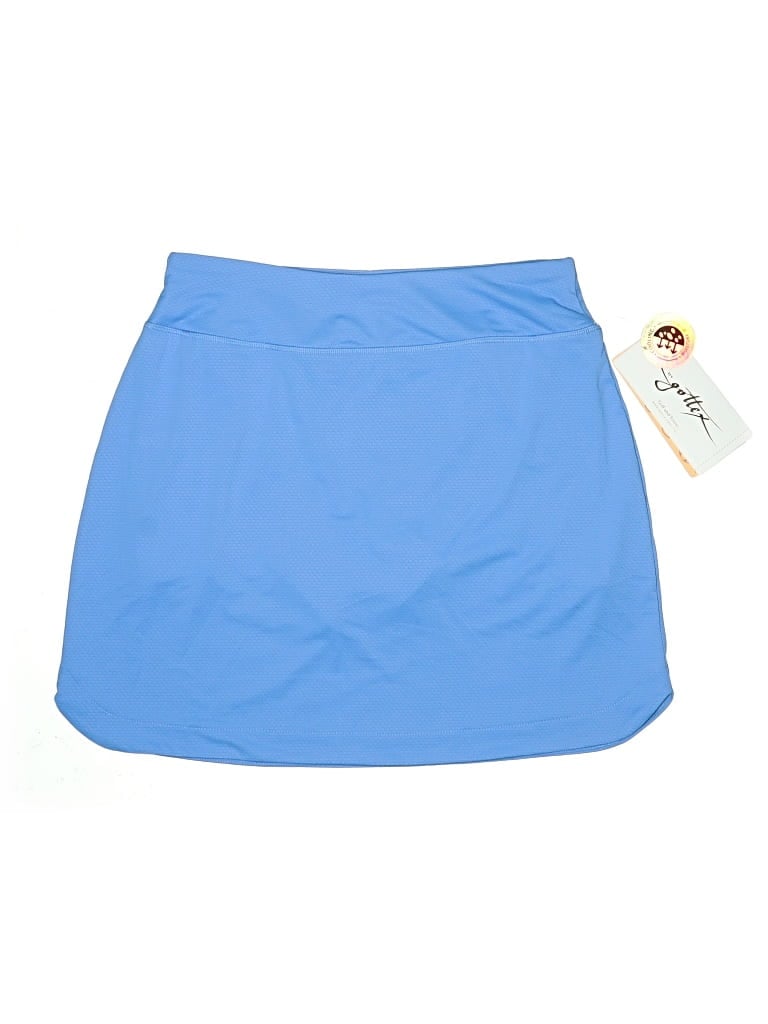 X By Gottex Casual Skirt In Blue