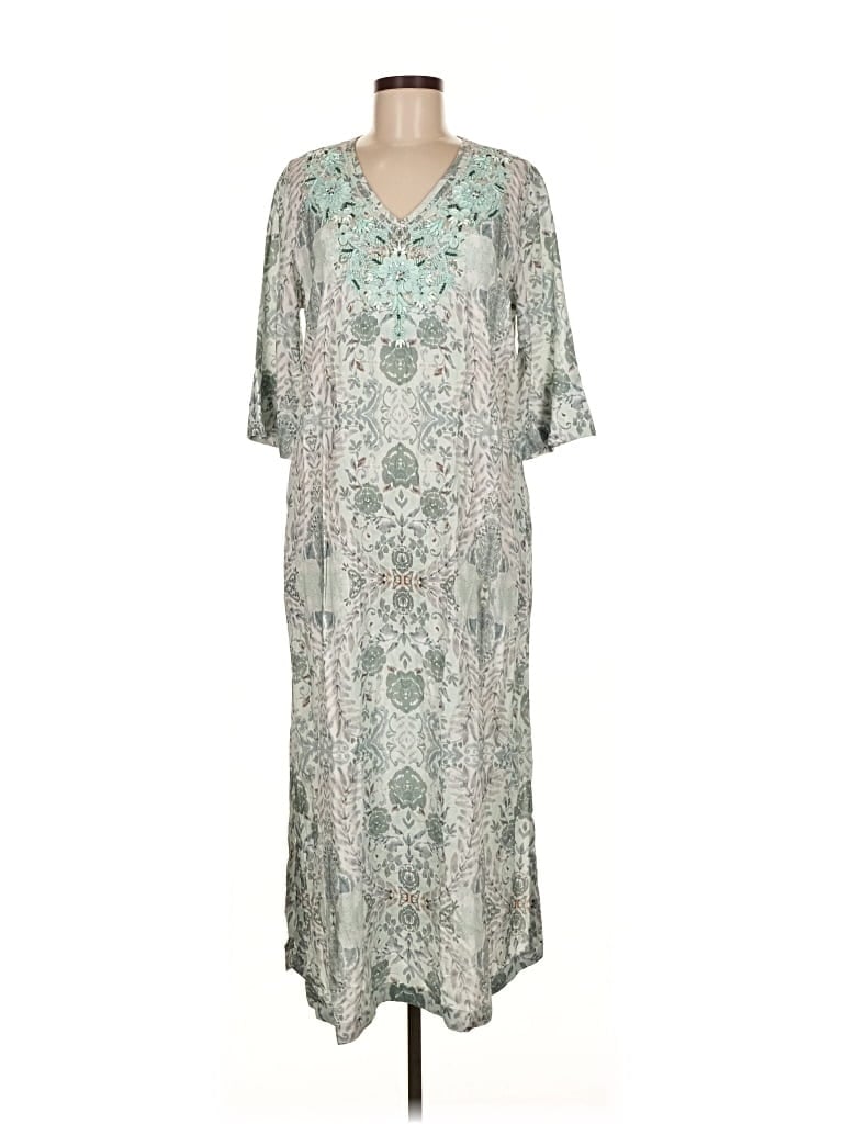 Pre-owned Soft Surroundings Casual Dress In Gray