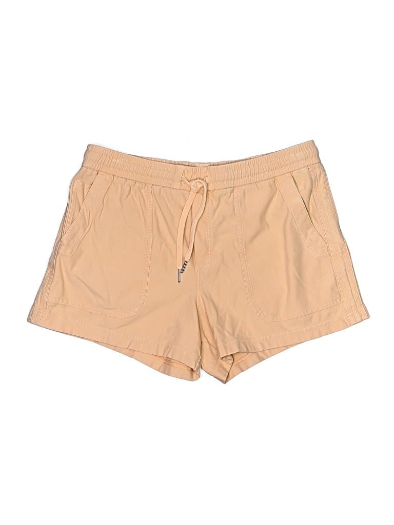 Pre-owned Athleta Khaki Shorts In Brown