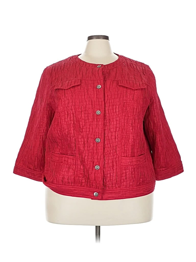 Pre-owned Ruby Rd. Jacket In Red