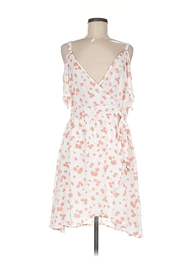 Pre-owned Jessica Simpson Casual Dress In White