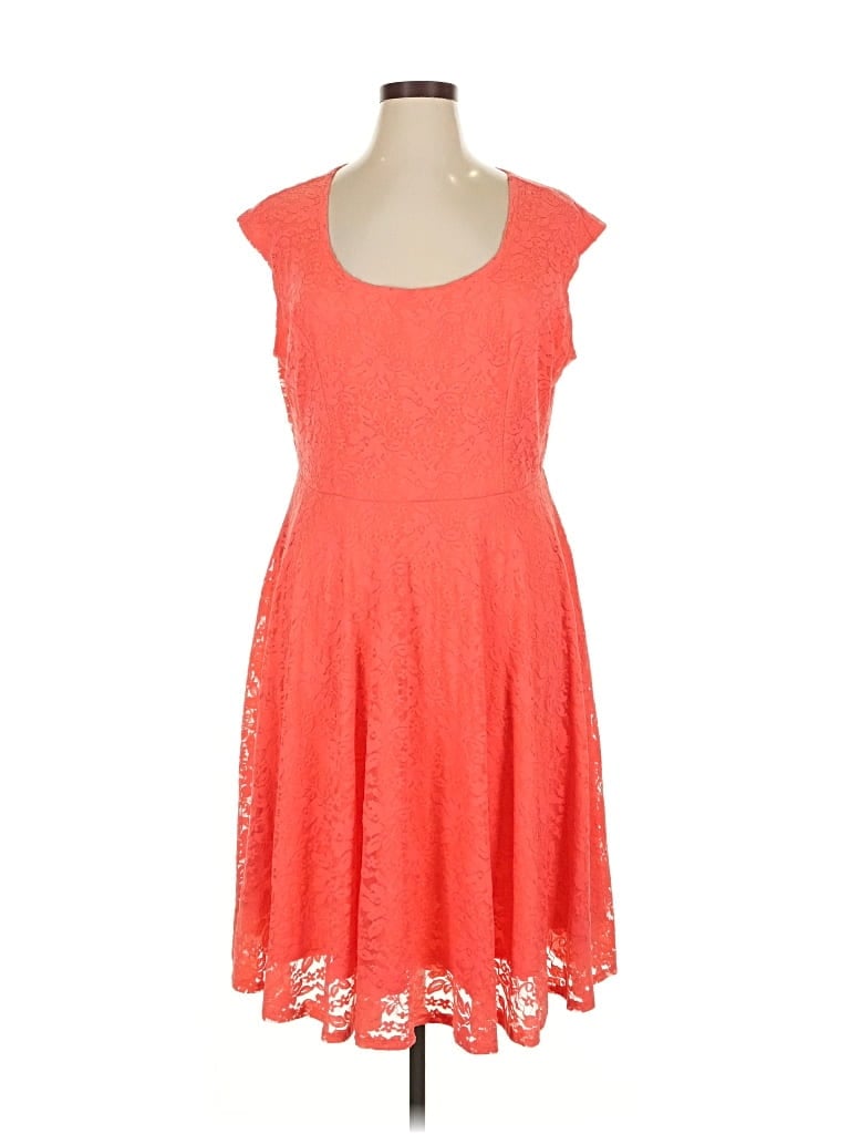 Pre-owned Torrid Casual Dress In Orange